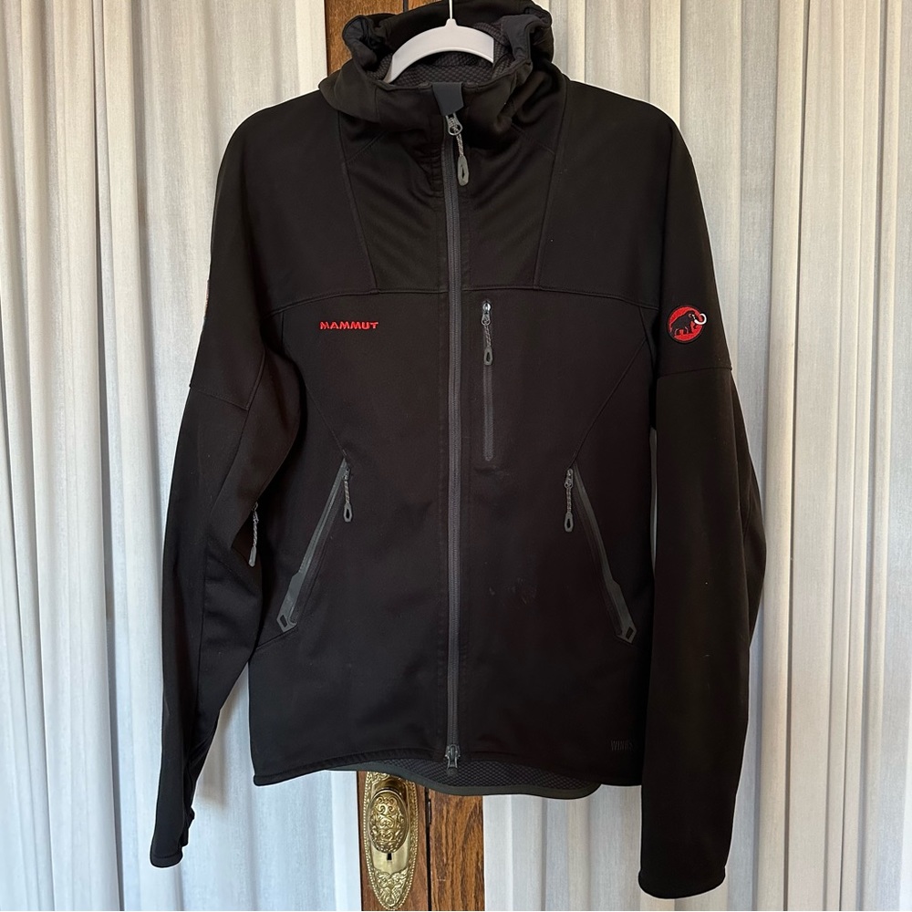 Mammut Black Technical Softshell Jacket - image 2